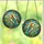 Nature Lovers' Tiffany Style Stained Glass Vibrant Bird & Garden Mosaic, Teal Orange Yellow Jewel Tones Stained Glass Suncatcher - 3