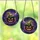 Halloween Lovers' Tiffany Style Black Jack-o'-Lantern Witch Hat Starry Night Mosaic Stained Glass Suncatcher - 3