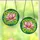 Art Enthusiasts' Pink Magnolia Stained Glass Emerald Geometric Jewel Tone Design Stained Glass Suncatcher - 3