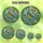 Nature Lovers' Intricate Tiffany Stained Glass Great Tit Bird Azure Yellow Orange Jewel Tone Mosaic Art Stained Glass Suncatcher - 6