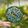 Nature Lovers' Intricate Tiffany Stained Glass Great Tit Bird Azure Yellow Orange Jewel Tone Mosaic Art Stained Glass Suncatcher - 2