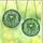 Nature Lovers' Luminous Emerald Lime Tiffany Stained Glass Heart Ivy Pattern Stained Glass Suncatcher - 3