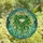 Nature Lovers' Luminous Emerald Lime Tiffany Stained Glass Heart Ivy Pattern Stained Glass Suncatcher - 4