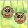 Chihuahua Lovers' Intricate Tiffany Stained Glass Head Amber Brown Red-Orange Glowing Jewel Tones Mosaic Stained Glass Suncatcher - 3
