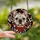 French Bulldog Lovers' Vibrant Stained Glass French Bulldog Head Geometric Mosaic Jewel Tones Stained Glass Suncatcher - 2