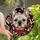 French Bulldog Lovers' Vibrant Stained Glass French Bulldog Head Geometric Mosaic Jewel Tones Stained Glass Suncatcher - 1