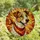Dog Lovers' Tiffany Glass Jack Russell Terrier Red Orange Yellow Bandana Intricate Mosaic Stained Glass Suncatcher - 4