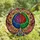 Art & Science Enthusiasts' Luminous Tiffany Stained Glass Brain Pink Blue Green Gold Purple Mosaic Art Stained Glass Suncatcher - 4