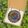 Art & Science Enthusiasts' Luminous Tiffany Stained Glass Brain Pink Blue Green Gold Purple Mosaic Art Stained Glass Suncatcher - 5