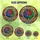 Art & Science Enthusiasts' Luminous Tiffany Stained Glass Brain Pink Blue Green Gold Purple Mosaic Art Stained Glass Suncatcher - 6