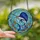 Ocean Lovers' Vibrant Tiffany Style Stained Glass Sailfish Ocean Mosaic Royal Blue Aquamarine Coral Art Stained Glass Suncatcher - IIdwA9cMZV