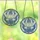 Art Lovers' Tiffany Stained Glass Doves Opalescent White Sky Blue Filigree Cloud Mosaic Stained Glass Suncatcher - RSIB6LZkRM