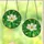 Nature Lovers' Tiffany Stained Glass White Magnolia Emerald Green Botanical Mosaic Stained Glass Suncatcher - 3