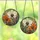Nature Lovers' Vibrant Stained Glass Orchid Floral Mosaic Jewel Tones Amber Orange Teal Stained Glass Suncatcher - 3