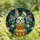 Whimsical Art Lovers' Stained Glass Rabbit Ornate Egg Bright Jewel Tone Floral Geometric Mosaic Stained Glass Suncatcher - 4