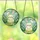 Animal Lovers' Whimsical Stained Glass White Bunny, Yellow Shorts, Pink Polka Dots, Green Floral Mosaic Stained Glass Suncatcher - 3