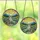 Cat Lovers' Nature Enthusiast Intricate Stained Glass Tabby Cat Wildflower Mountain Sunrise Jewel Tones Stained Glass Suncatcher - u5YOXM18_4