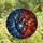 Art Lovers' Tiffany Style Stained Glass Cosmic Heart Nebula Galaxy Jewel Tones Edge-to-Edge Art Stained Glass Suncatcher - 4