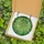 Nature Lovers' Tiffany Style Emerald Green Succulent Stained Glass Art Swirling Cloud Mosaic Stained Glass Suncatcher - NIj4L9HLvC