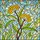 Art Enthusiasts' Tiffany Style Stained Glass Botanical Yellow Berry Mosaic Pattern Stained Glass Suncatcher - 7