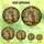 Nature Lovers' Tiffany-Style Stained Glass Owl Amber Golden Woodland Mosaic Pattern Stained Glass Suncatcher - 6