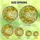 Nature Lovers' Vibrant Stained Glass Autumn Leaves Garland Mosaic Design Stained Glass Suncatcher - 6