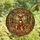 Nature Lovers' Intricate Stained Glass Deer Family Forest Tiffany Pattern Amber Brown Jewel Tones Stained Glass Suncatcher - 4