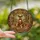 Nature Lovers' Intricate Stained Glass Deer Family Forest Tiffany Pattern Amber Brown Jewel Tones Stained Glass Suncatcher - 2