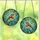 Nature Lovers' Vibrant Edge-to-Edge Stained Glass Robin Tiffany Art Orange Amber Green Blue Stained Glass Suncatcher - 3