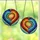 Art Lovers' Glowing Tiffany Glass Heart Mosaic Swirl Yellow Orange Red Teal Indigo Stained Glass Suncatcher - 3