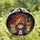 Halloween Cat Lovers' Vibrant Tiffany Stained Glass Mummy Witch Pumpkin Cats Spooky Night Scene Stained Glass Suncatcher - 4