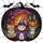 Halloween Cat Lovers' Vibrant Tiffany Stained Glass Mummy Witch Pumpkin Cats Spooky Night Scene Stained Glass Suncatcher - 7