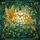 Nature Lovers' Tiffany Stained Glass Golden Birds & Berries Teal Foliage Mosaic Art Stained Glass Suncatcher - 7
