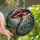 Fantasy Art Lovers' Tiffany Stained Glass Whimsical Mushroom Mystical Forest Mosaic in Iridescent Purple Teal Violet Stained Glass Suncatcher - 1