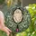Gothic Aesthetic Fans' Ethereal Ghost Stained Glass Hand Mirror Fuchsia Jewel Teal Bronze Dreamscape Mosaic Stained Glass Suncatcher - 1