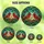 Nature Lovers' Intricate Tiffany Style Stained Glass Cardinal Nest Jewel Tone Mosaic Stained Glass Suncatcher - 8AaGn2_ek9