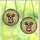 Boxer Dog Lovers' Intricate Stained Glass Boxer Portrait Fawn Amber Blue Swirls Stained Glass Suncatcher - 3