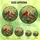 Nature Lovers' Tiffany Style Glowing Stained Glass Cardinals Nest Mosaic Fiery Red Orange Green Cream Stained Glass Suncatcher - 6