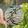 Art & Nature Lovers' Tiffany Stained Glass Cotton Bolls & Sky Mosaic Jewel Tone Design Stained Glass Suncatcher - 1