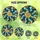Art Lovers' Glowing Tiffany Stained Glass Nautilus Cross-Section Teal Aqua Copper Mosaic Stained Glass Suncatcher - 6