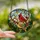 Nature Lovers' Intricate Stained Glass Cardinal Pair Jewel Tone Woodland Mosaic Art Stained Glass Suncatcher - 2