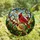 Nature Lovers' Intricate Stained Glass Cardinal Pair Jewel Tone Woodland Mosaic Art Stained Glass Suncatcher - 4