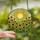 Vibrant Style Seekers' Tiffany Stained Glass Sun Sunflower Radiant Yellow Orange Mosaic Stained Glass Suncatcher - 2