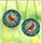 Nature Lovers' Vibrant Red Cardinal Tiffany Stained Glass Mosaic Art with Silver Branches, Translucent Jewel Tones, Blue Green Swirling Patterns Stained Glass Suncatcher - 3