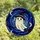 Whimsical Charm Enthusiasts Intricate Stained Glass Ghost Witch Hat Celestial Pattern Stained Glass Suncatcher - 3