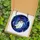 Whimsical Charm Enthusiasts Intricate Stained Glass Ghost Witch Hat Celestial Pattern Stained Glass Suncatcher - 4