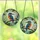 Art Enthusiasts' Intricate Stained Glass Kingfisher Bird Blue Orange Floral Pattern Stained Glass Suncatcher - 3
