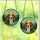 Dog Lovers' Glowing Tiffany Style Hound Dog Stained Glass Forest Landscape Art Stained Glass Suncatcher - mMAhXYkGjE