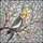 Bird Lovers' Intricate Stained Glass Cockatiel Tiffany Art Yellow Orange Pink Floral Mosaic Pattern Stained Glass Suncatcher - 7