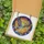 Art Lovers' Majestic Tiffany Stained Glass Crane Flight Jewel Tone Ethereal Sky Mosaic Stained Glass Suncatcher - GRJfVe23WA